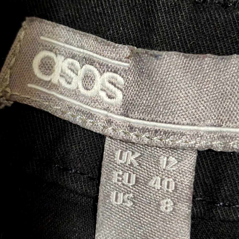 Asos All Black Pants - Picture 6 of 10